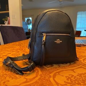 Coach backpack purse